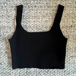 Glassons square neck rib tank.